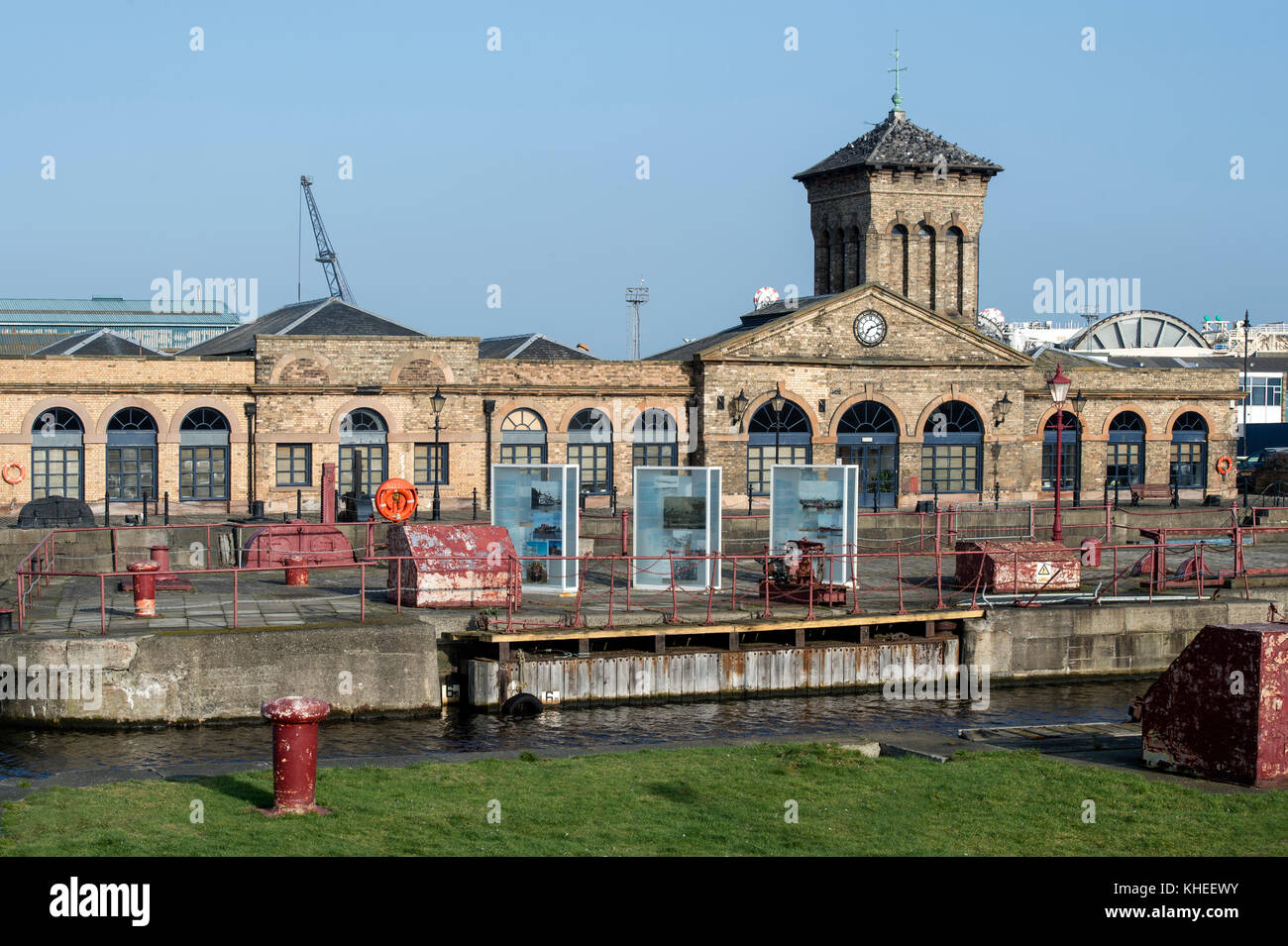 Vereinigtes Königreich, Schottland, Edinburgh, LEITH PORT Stockfoto