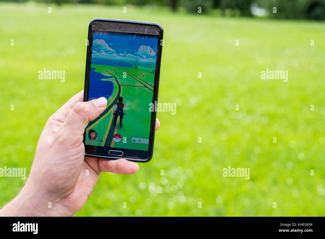 Augmented reality pokemon gehen Fotos und Bildmaterial in hoher Auflösung Alamy