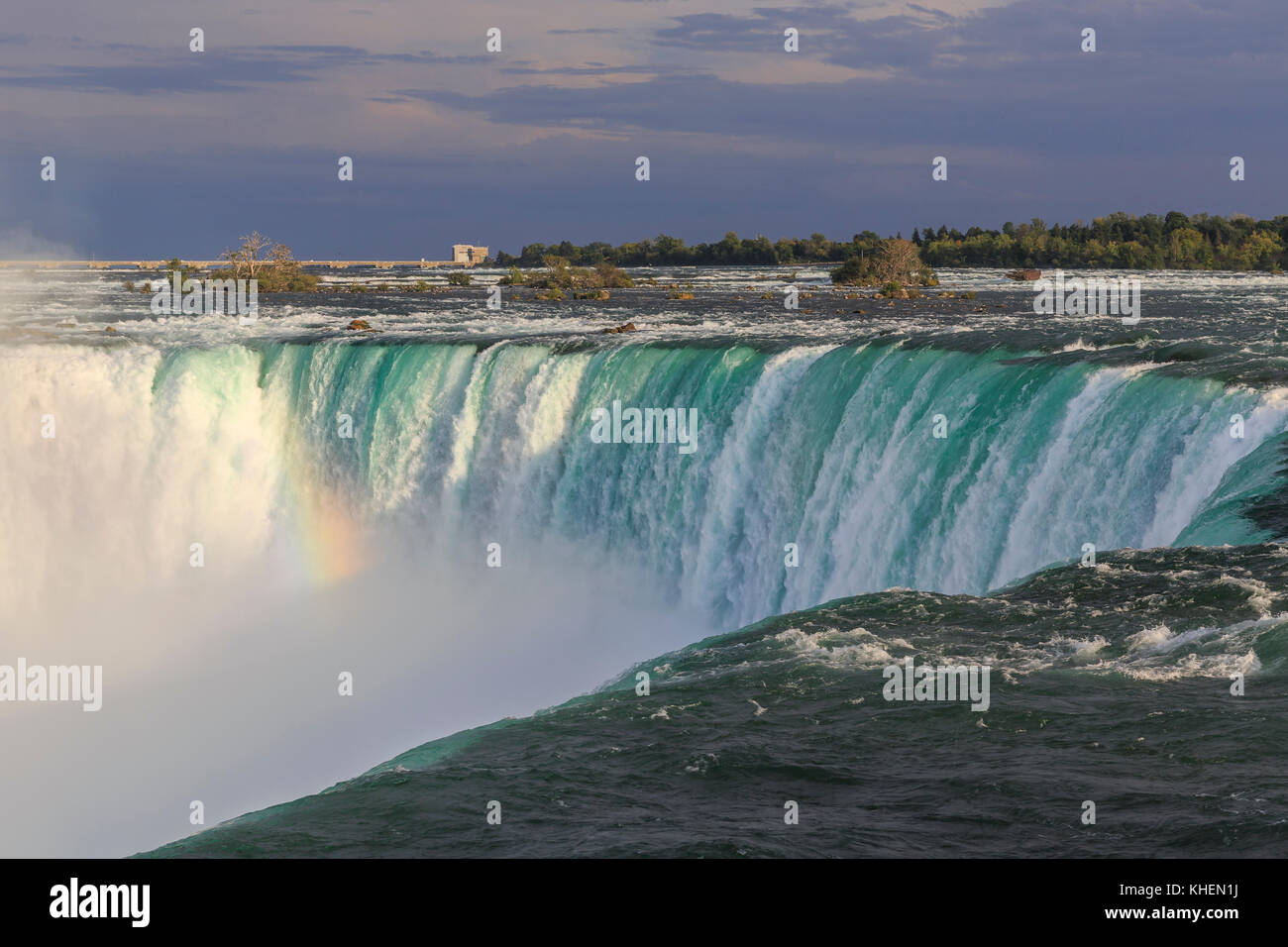 Wasserfall Horseshoe Falls, Niagara Falls, Ontario, Kanada Stockfoto