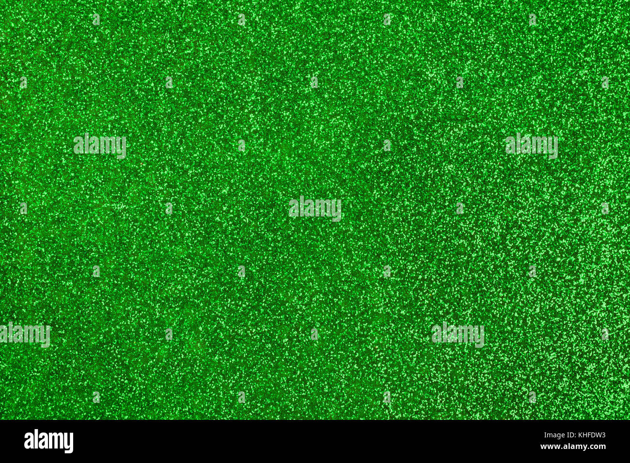 Grün glitter Oberfläche schließen. Textur und Hintergrund Stockfoto