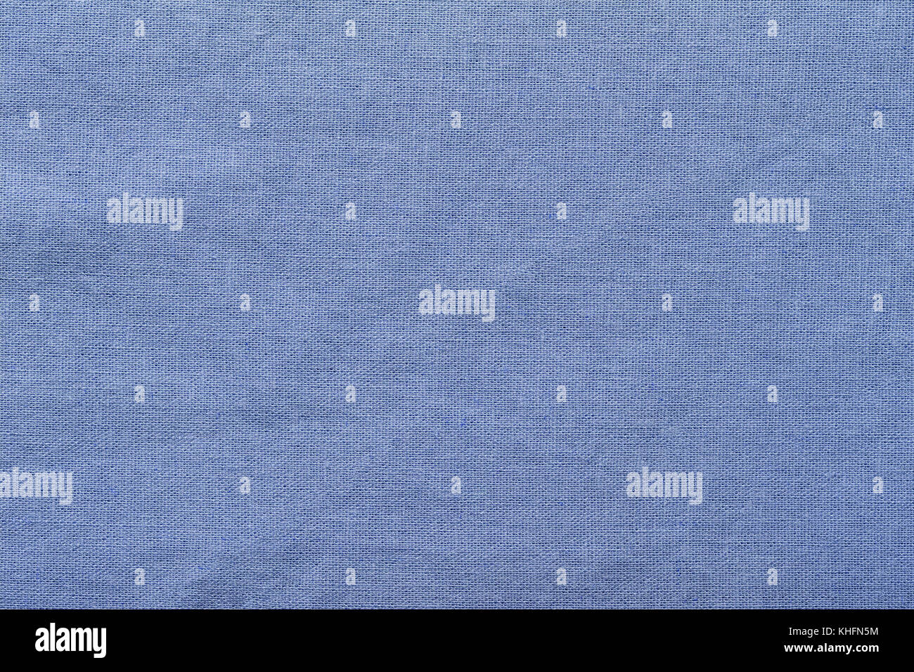 Blaue Leinwand Hintergrund und Textur, die Textur des Sackleinen, Nahaufnahme Stockfoto