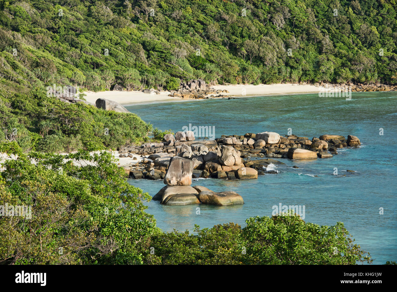 Island Paradise, Mergui Archipel, Myanmar Stockfoto