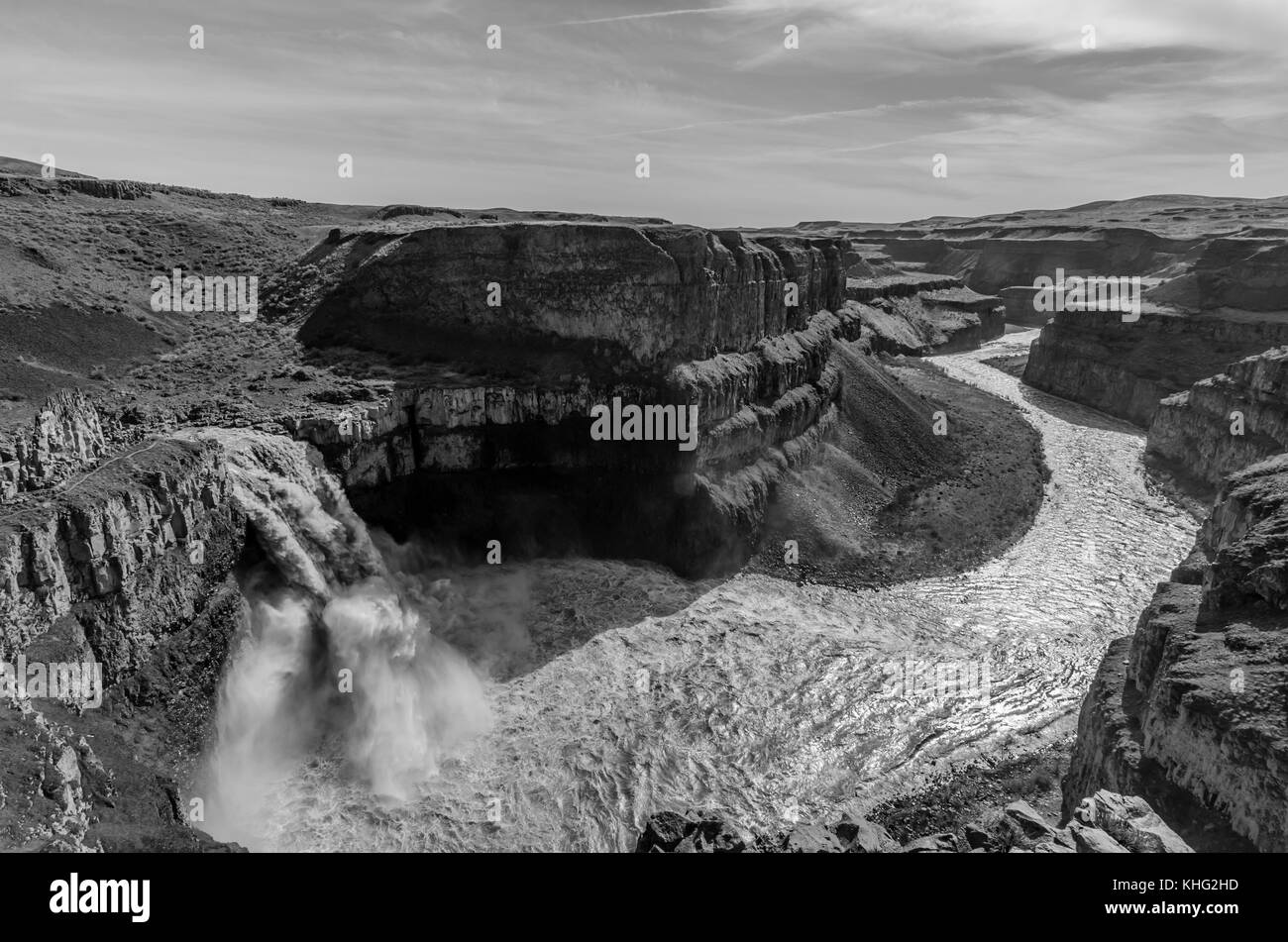 Palouse fällt weg Es ist Leistung. Stockfoto