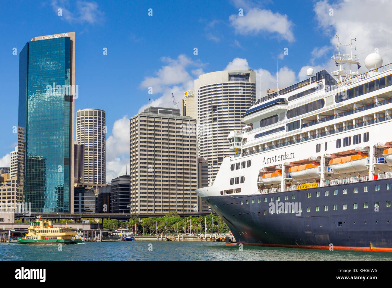 Rundreise Quay/Sydney/Australien Stockfoto