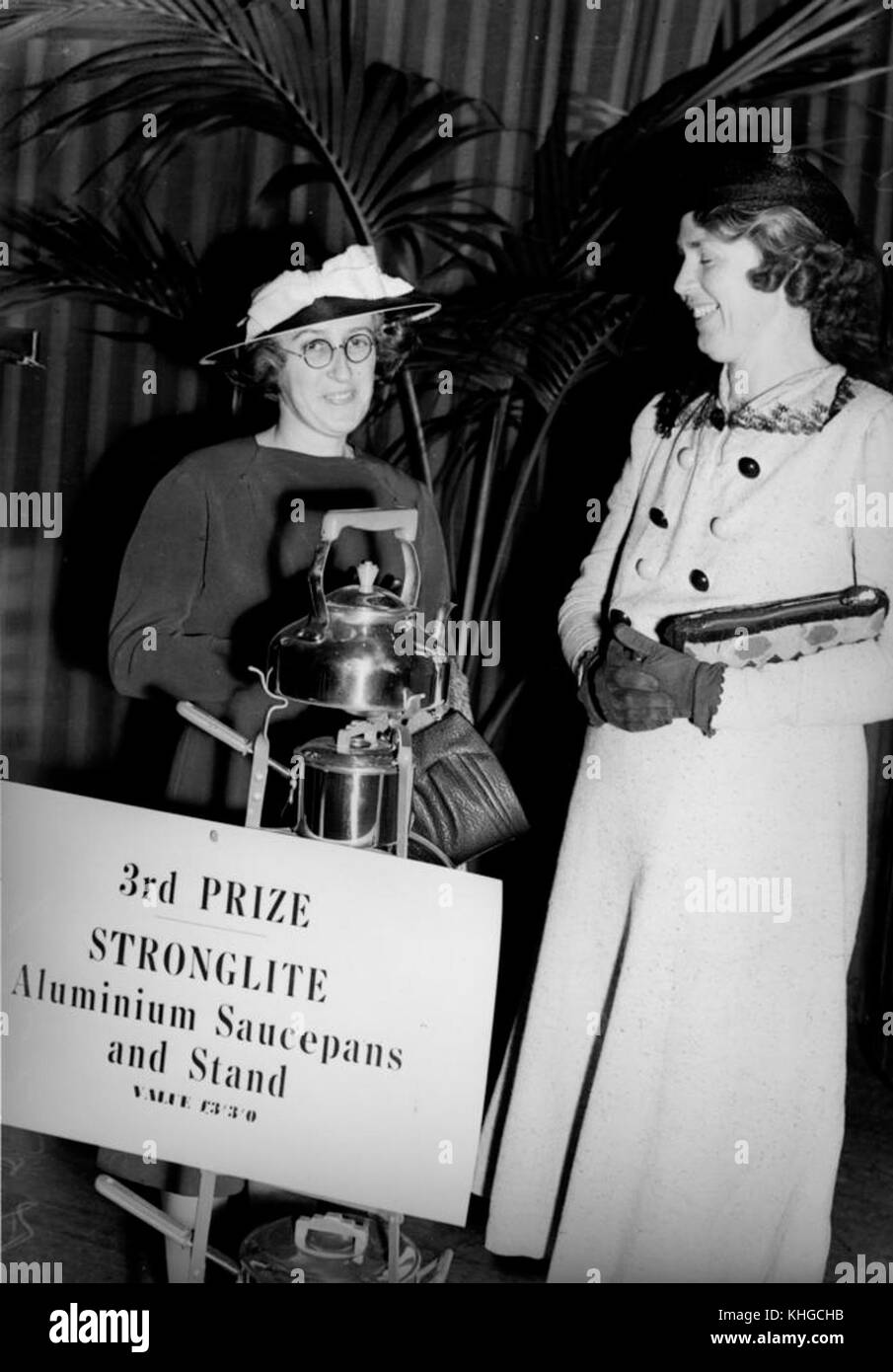 2 131199 Preis in eine kochende Demonstration im Rathaus, 1939 Stockfoto