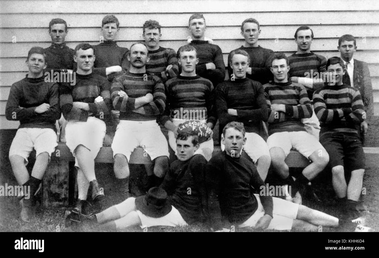1 44351 Landsborough Rugby League Football Club, 1910 Stockfoto