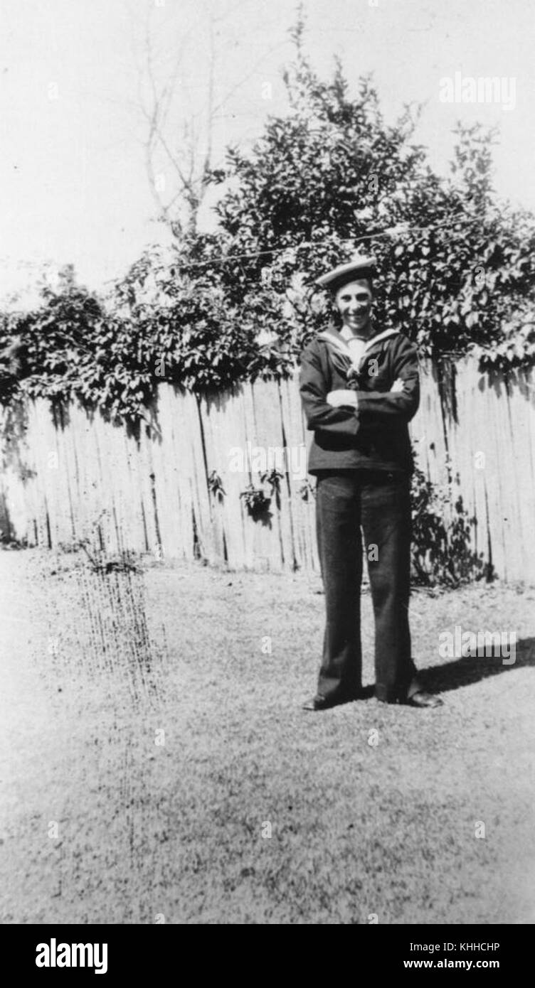 2 167519 Martin Patrick Dillon in Naval Reserve uniform, 1930 Stockfoto