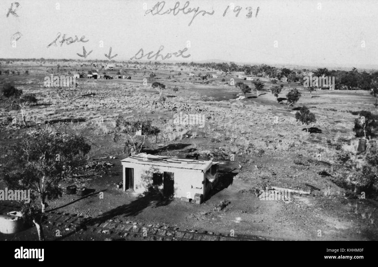 2 182755 Dobbyn in Queensland, in den frühen 30er Jahren Stockfoto
