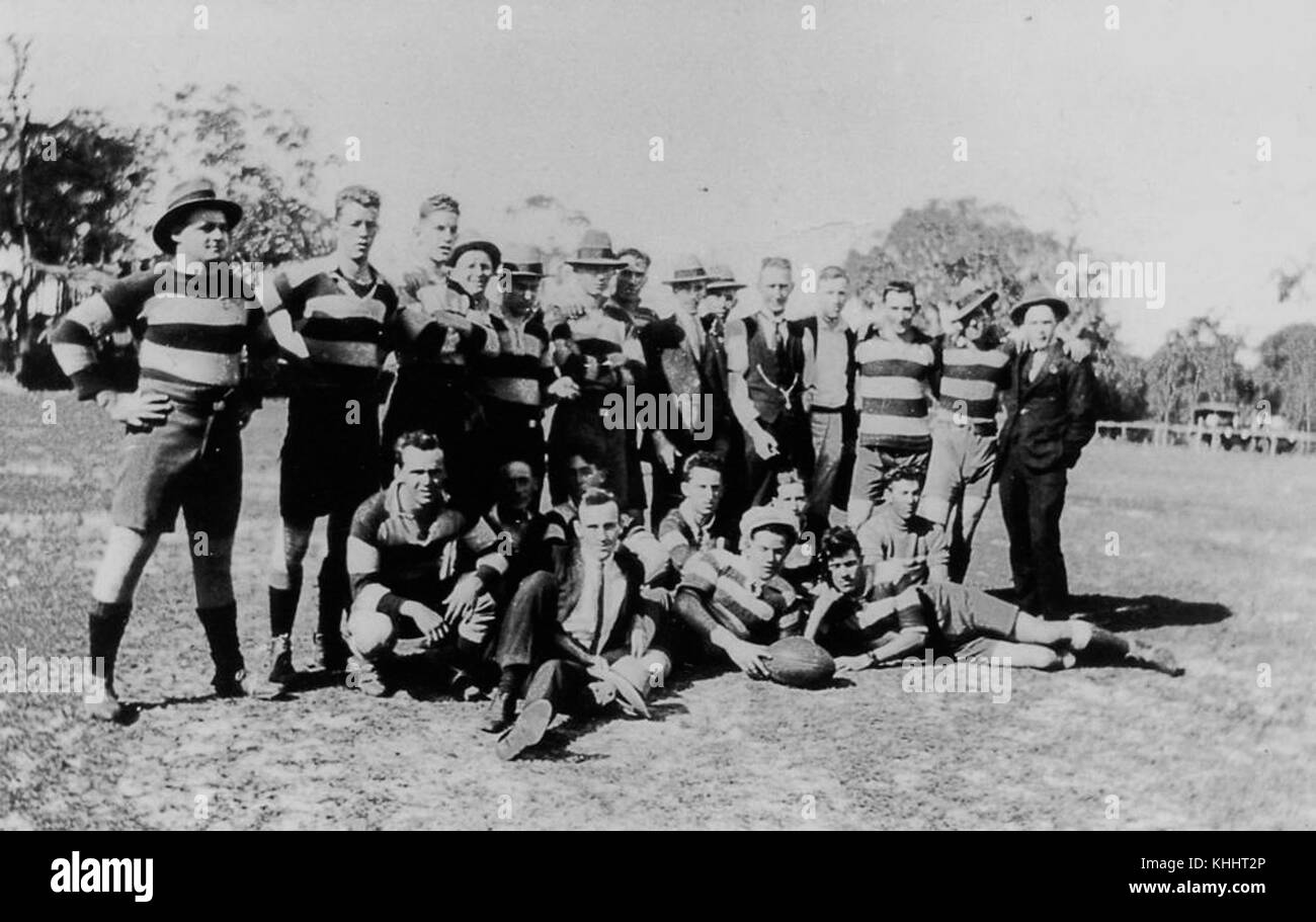 1 140051 Rugby Team von Morven, Ca. 1930 Stockfoto