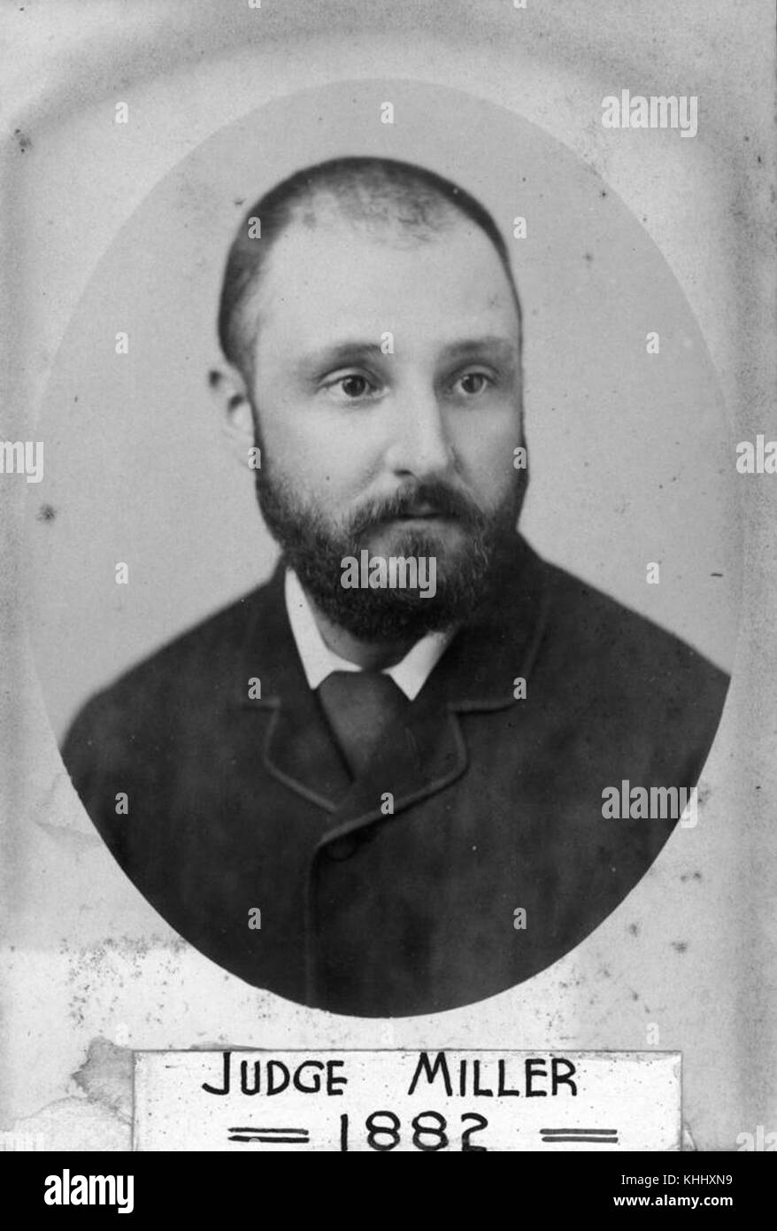 2 131127 Portrait von Granville George Miller, 1882 Stockfoto