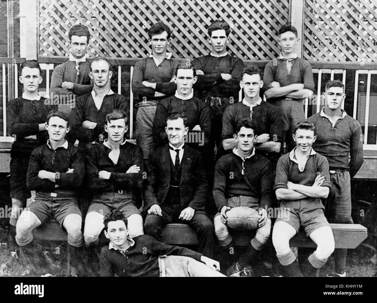 2 195387 Rugby League Fußballer aus Toogoolawah, 1920er Jahre Stockfoto