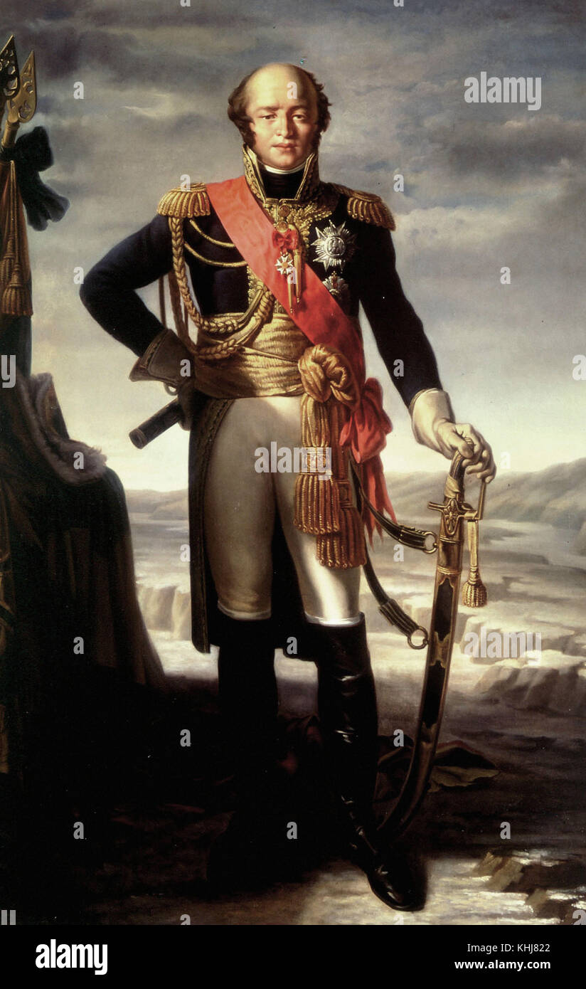 Claude Gautherot Portrait von Louis Nicolas Davout, Marschall von Frankreich 19. Stockfoto