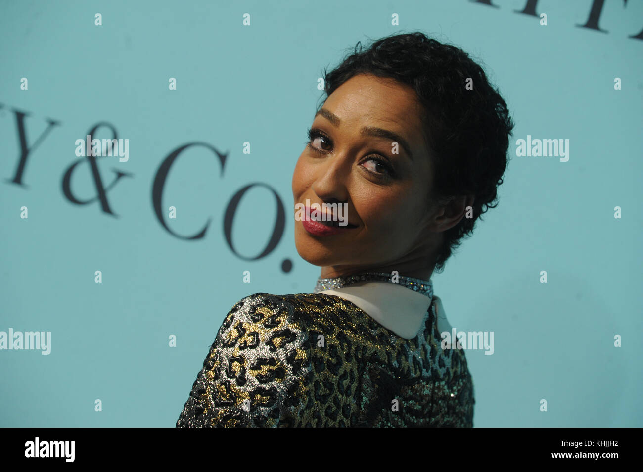 New York, NY - 21. April: Ruth negga besucht Tiffany & Co 2017 Blue book collection Gala im st.ann Lager am 21. April 2017 in New York City People: Ruth negga Getriebe Ref: mnc1 Stockfoto