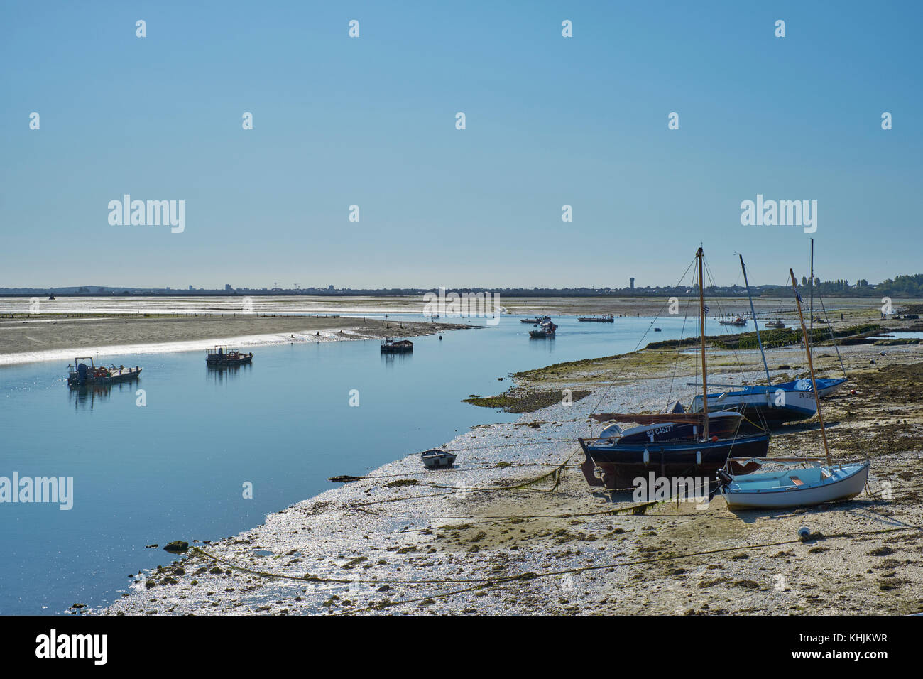 Le Croisic auf der Halbinsel Guerande in der Loire-atlantischen Region der Bretagne. Stockfoto