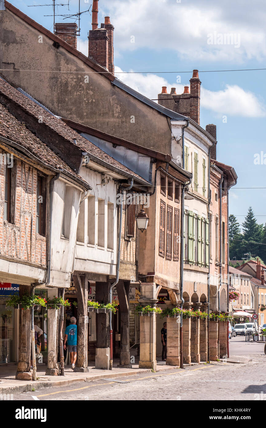 Grande Rue Louhans Saone Et Loire Bourgogne Franche Comte Frankreich Stockfotografie Alamy