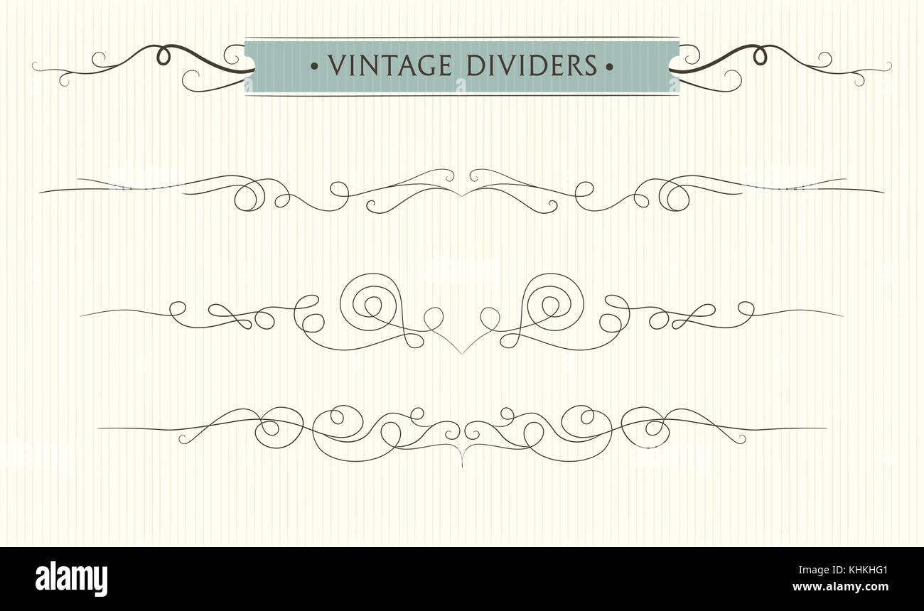 Vektor hand blüht gezeichnet, Text, Grafik Design Element festlegen. designer Kunst vintage Grenze Hochzeit Einladungskarte Seite Dekoration. calligrap Stock Vektor