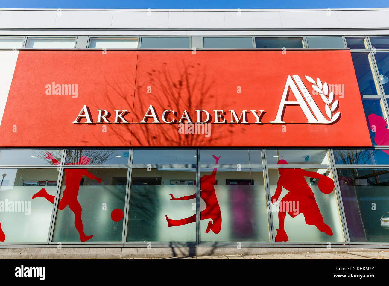 Lade Academy, eine der ersten neuen Akademie Schulen, Wembley Park, Brent, middx, Großbritannien Stockfoto