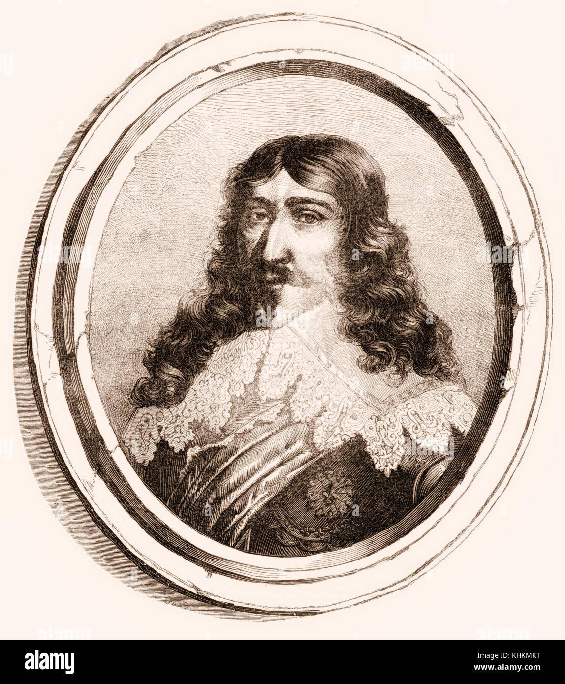 Louis XIII, 1601 - 1643, König von Frankreich Stockfoto