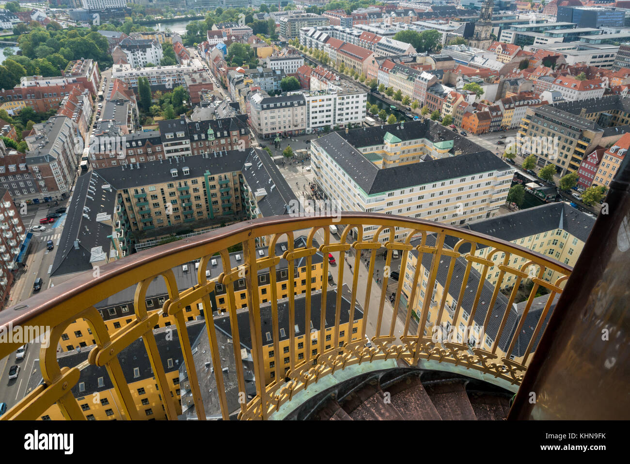 Kirche unseres Erlösers in Kopenhagen, Dänemark. Stockfoto