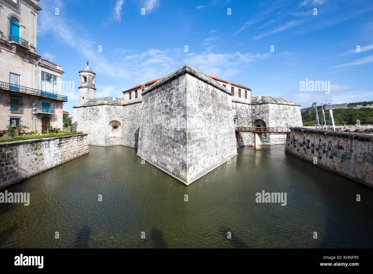 Castillo de La Real Fuerza, Havanna, Kuba Stockfoto