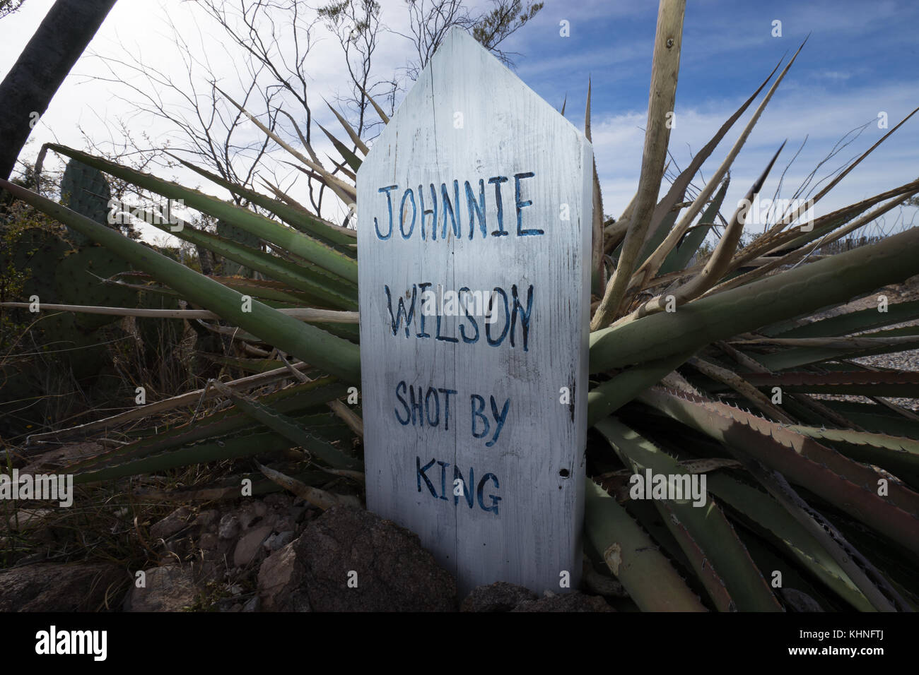 Tombstone boothill Stockfoto