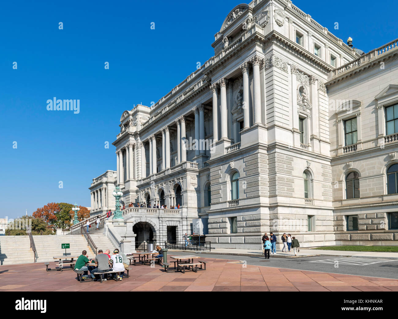 Bibliothek des Kongresses, Capitol Hill, Washington DC, USA Stockfoto