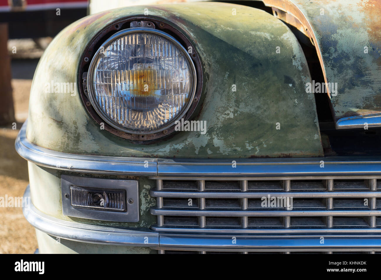 Oldtimer-Nahaufnahme Stockfoto