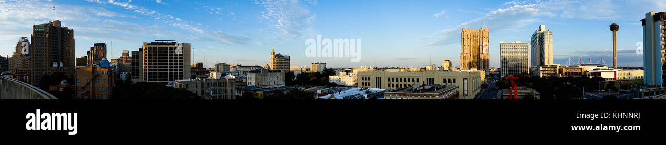 Historische Gebäude und Architektur in die amerikanische Stadt San Antonio Texas Stockfoto