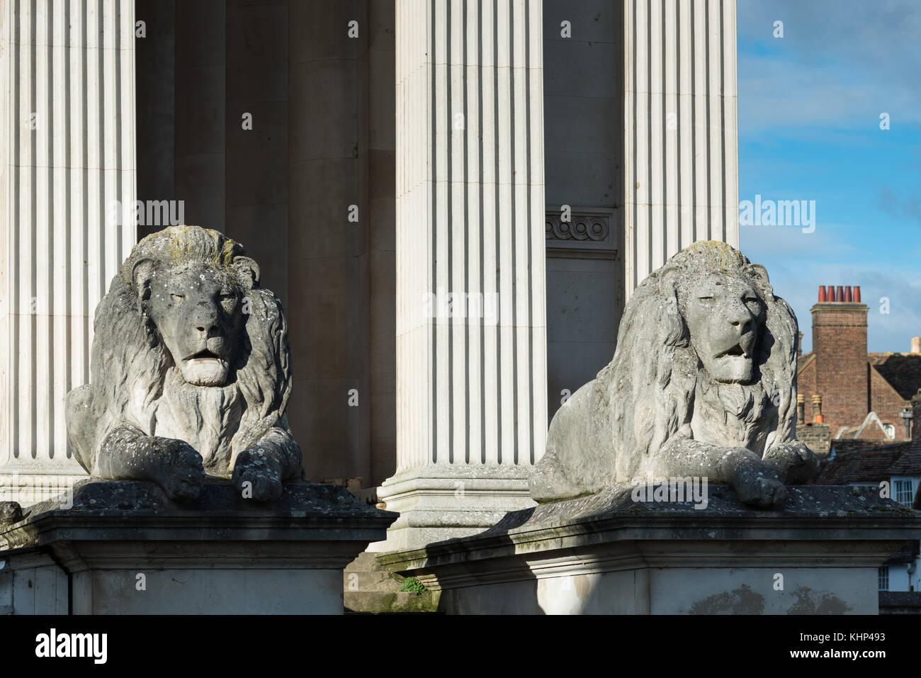 Das Fitzwilliam Museum, Trumpington Street, Cambridge, England, UK Stockfoto