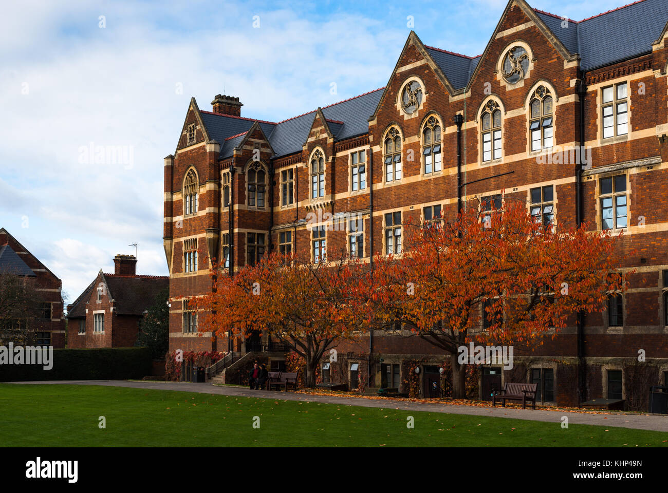 Der Norden Haus Der leys School, einer von Englands Premier unabhängige Schulen. Cambridge, England, UK. Stockfoto