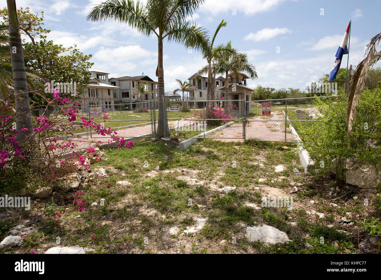 Konkurs Eigentumswohnung Entwicklung, Florida 2009, der "Neuen Ghost Towns' von Amerika Stockfoto