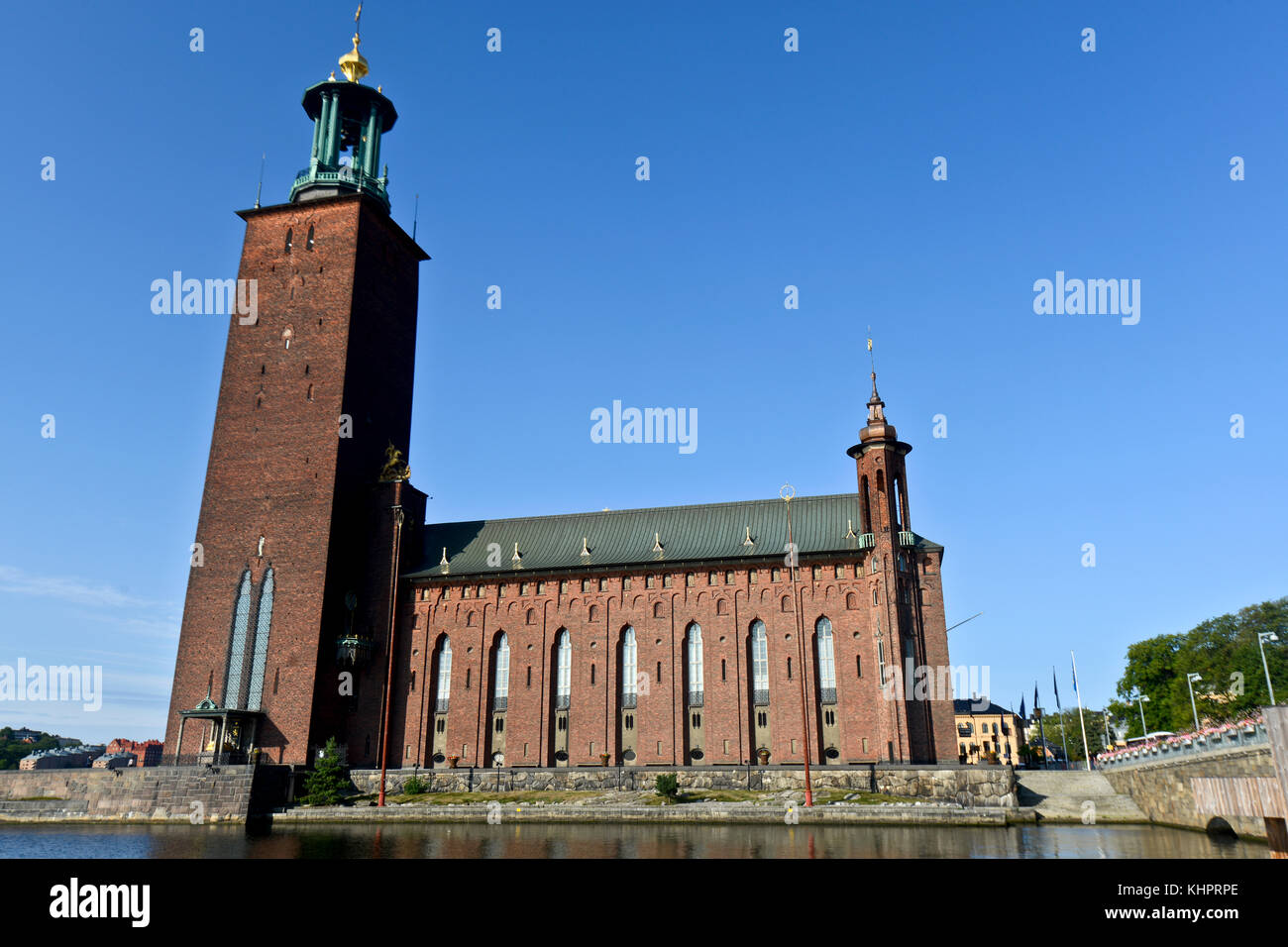 Die City Hall, Stockholm, Schweden Stockfoto