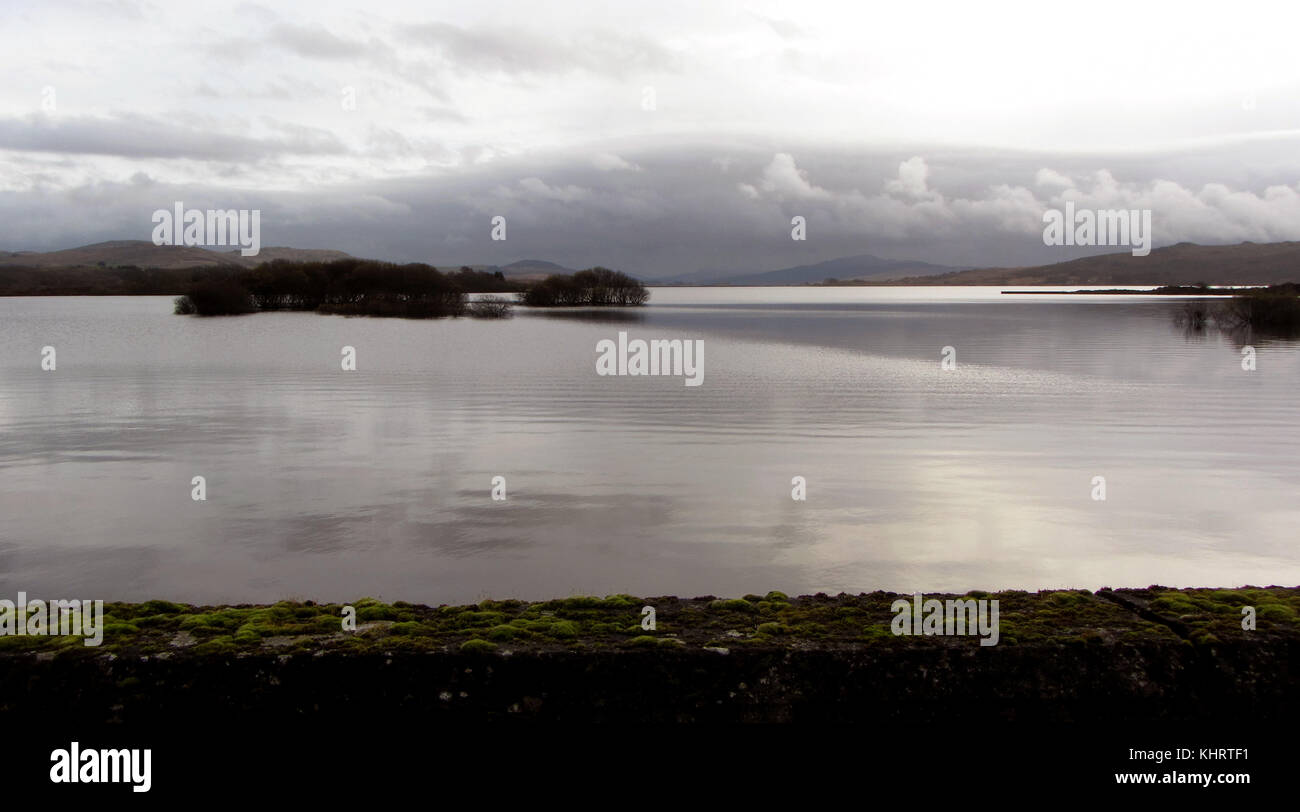 Llyn trawsfynydd/trawsfynydd See Stockfoto