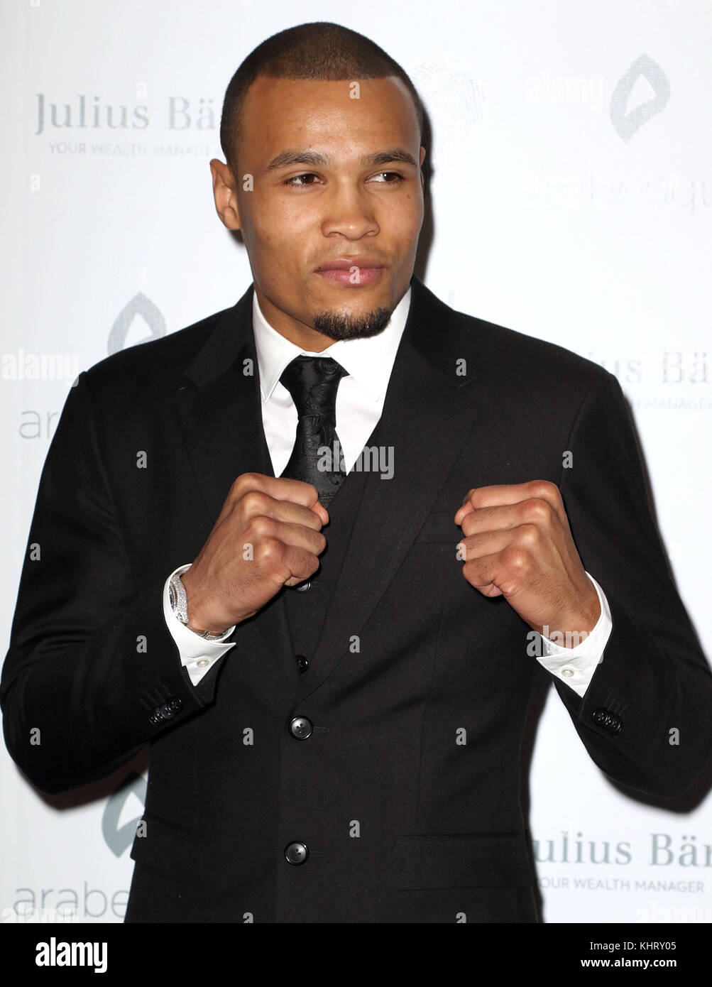 17. November 2017: Chris Eubank Jr besucht den Chain of Hope Gala Ball 2007 im Grosvenor House in London, England, Großbritannien Stockfoto