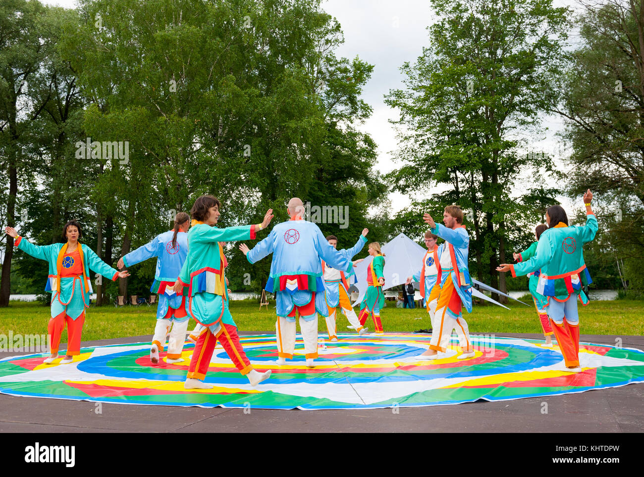 Usadba erreichbar Jazz Festival Stockfoto