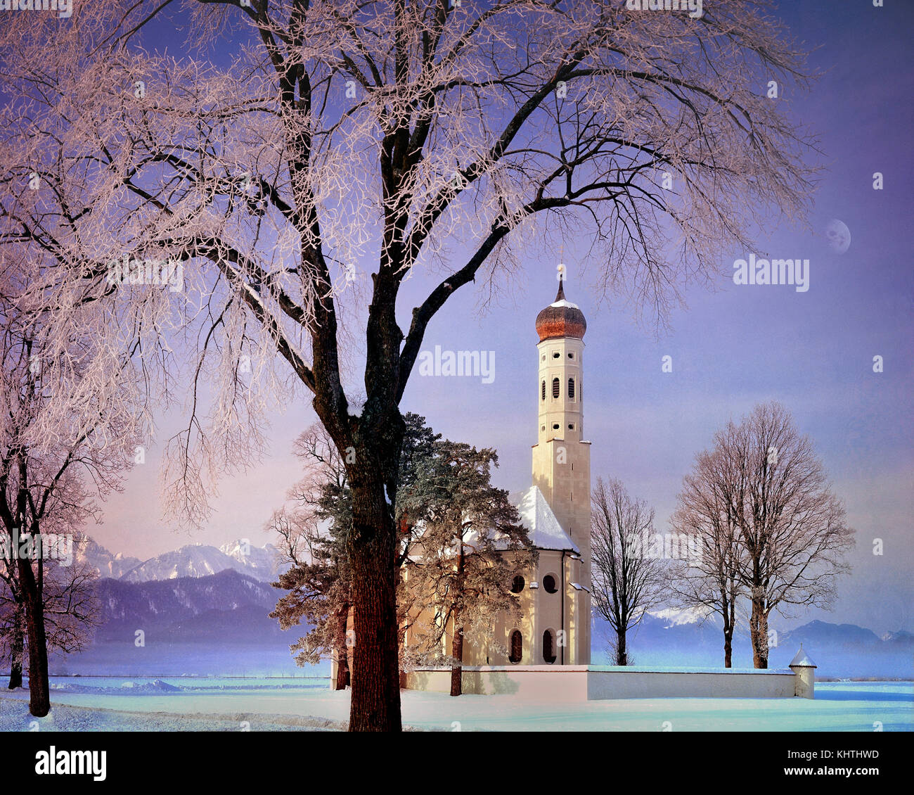 DE - Bayern: St. Coloman in der Nähe von Schwangau Stockfoto