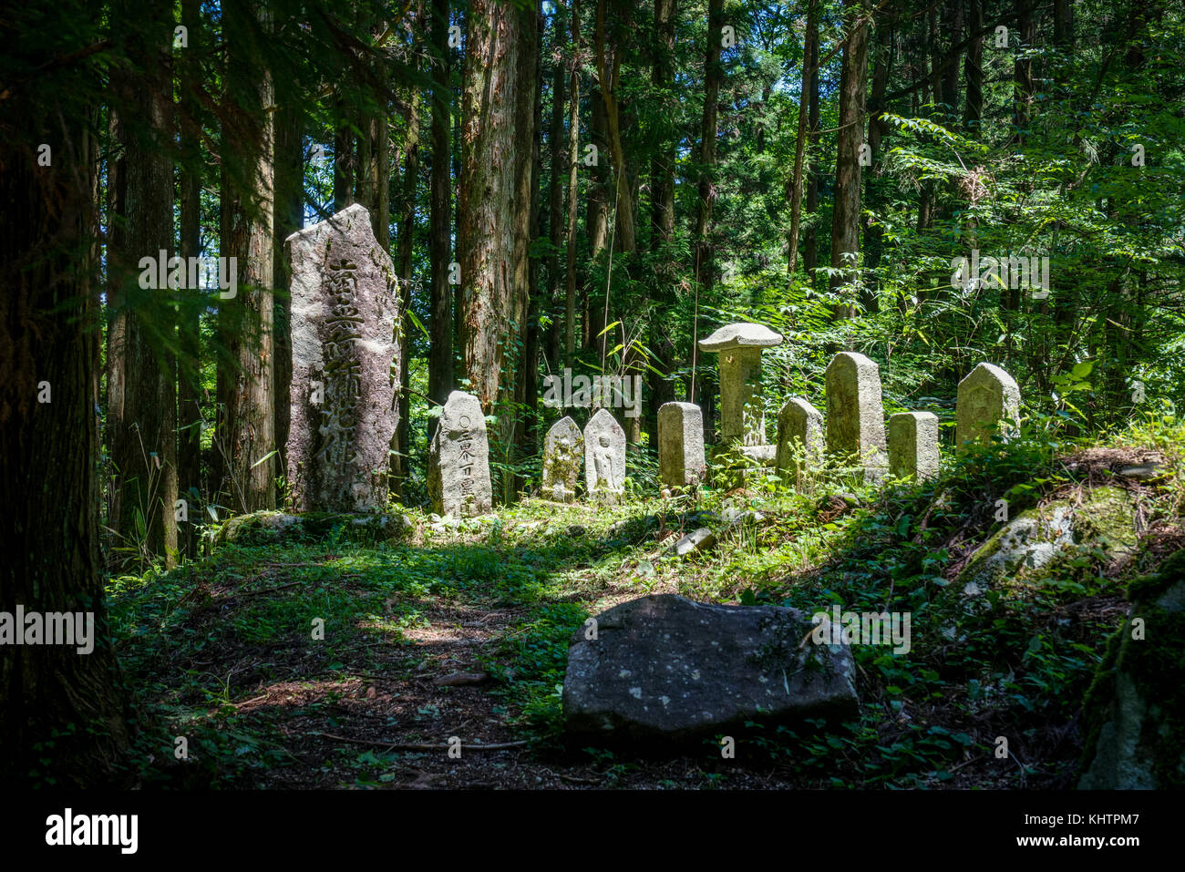 Tsumago Magone Trail Japan - Oktober 2017 Stockfoto