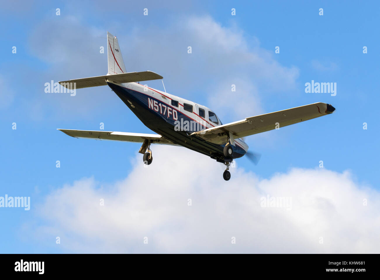 Piper PA-32r-301t turbo Saratoga n517fd Stockfoto