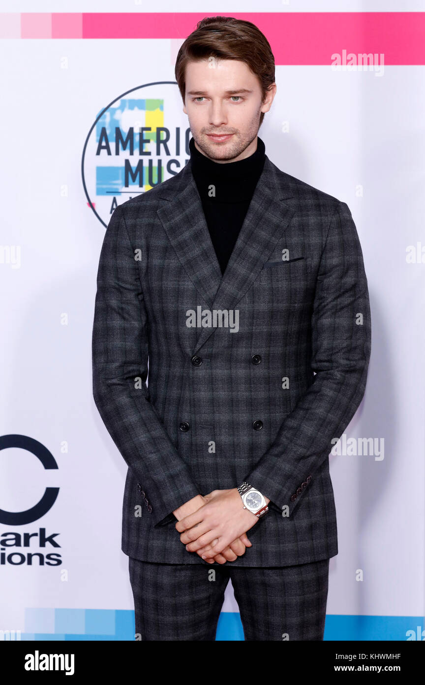 Los Angeles, USA. 19 Nov, 2017. patrick Schwarzenegger 2017 American Music Awards bei Microsoft Theater am 19. November besucht, 2017 in Los Angeles, Kalifornien. Credit: geisler - fotopress/alamy leben Nachrichten Stockfoto