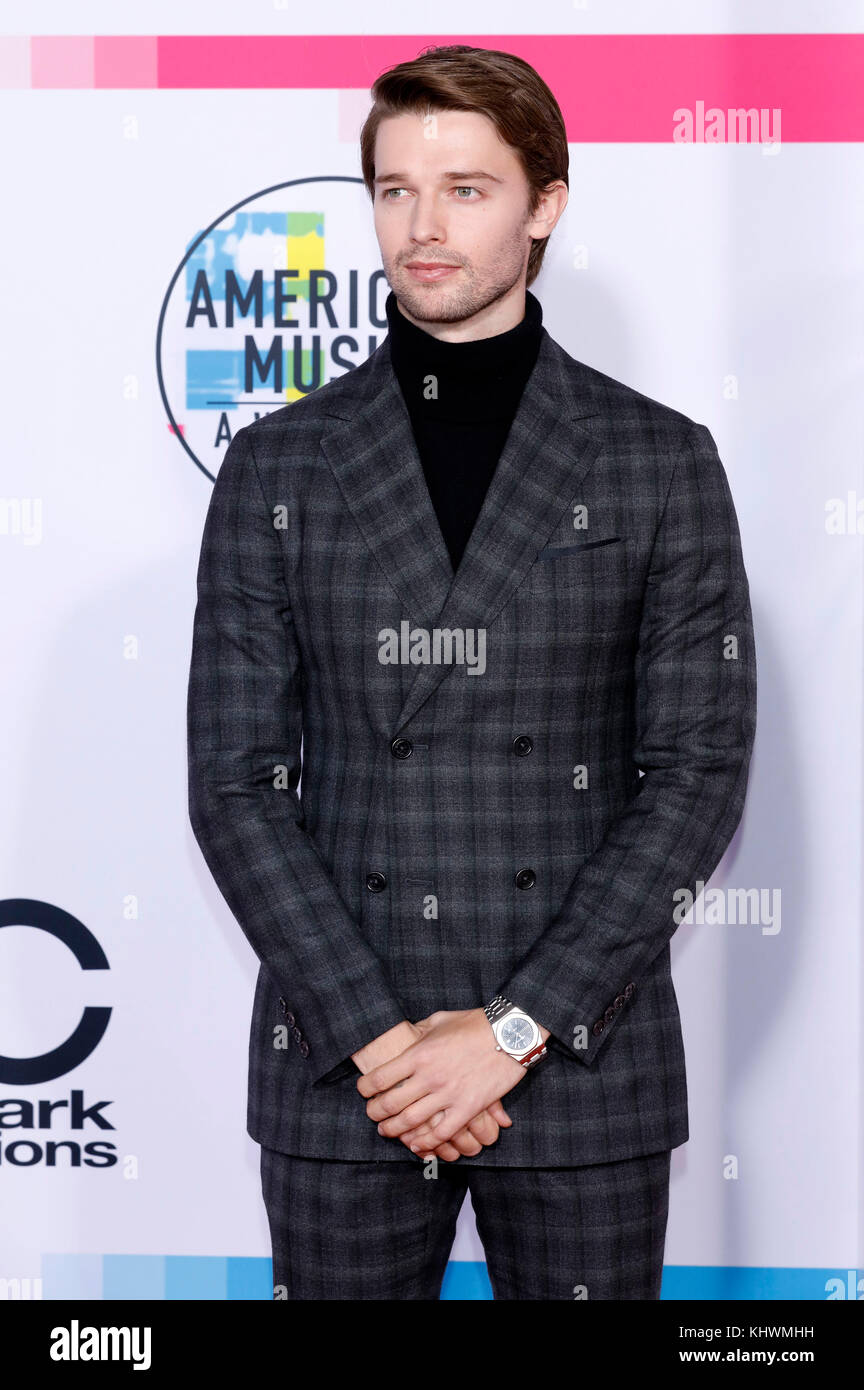 Los Angeles, USA. 19 Nov, 2017. patrick Schwarzenegger 2017 American Music Awards bei Microsoft Theater am 19. November besucht, 2017 in Los Angeles, Kalifornien. Credit: geisler - fotopress/alamy leben Nachrichten Stockfoto