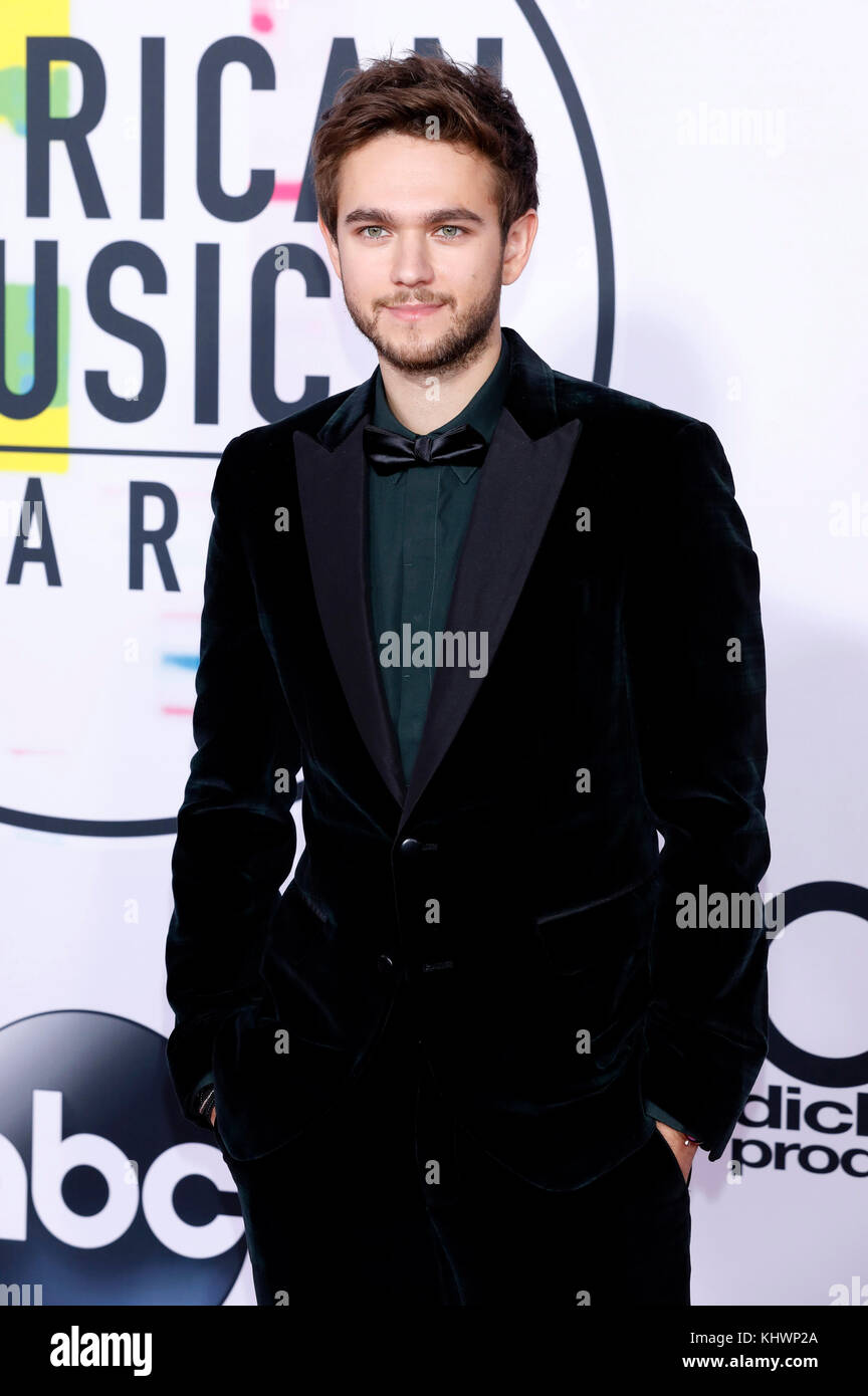 Los Angeles, USA. 19.. November 2017. Zedd nimmt an den American Music Awards 2017 im Microsoft Theater am 19. November 2017 in Los Angeles, Kalifornien, Teil. Quelle: Geisler-Fotopress/Alamy Live News Stockfoto