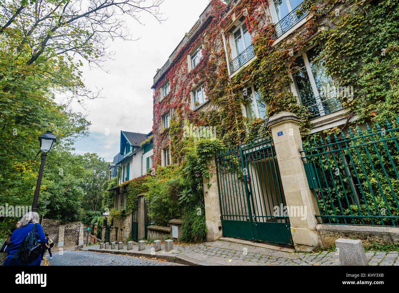 Paris im Herbst Stockfoto