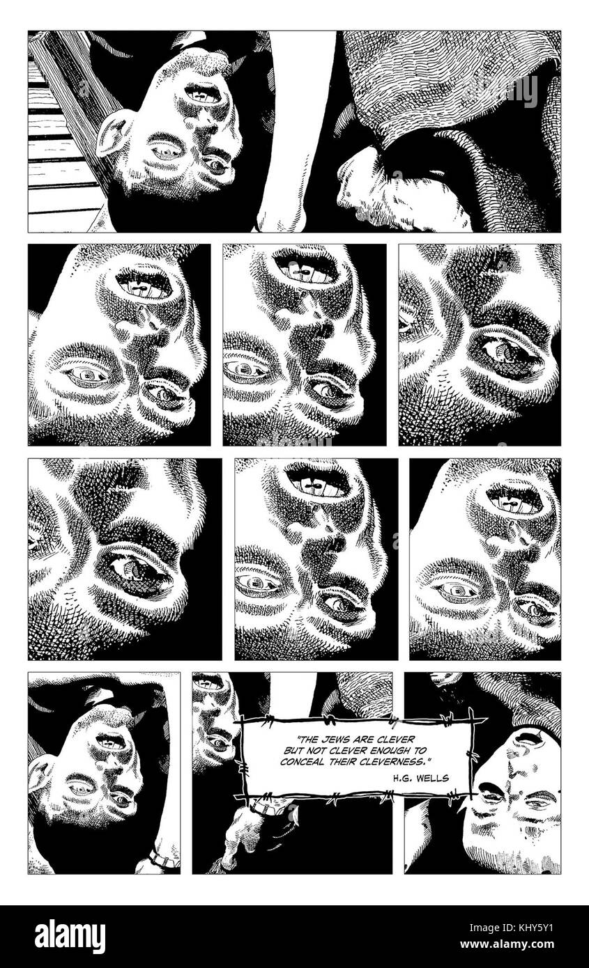 Dave Sim (2008) Judenhass, 08. Stockfoto
