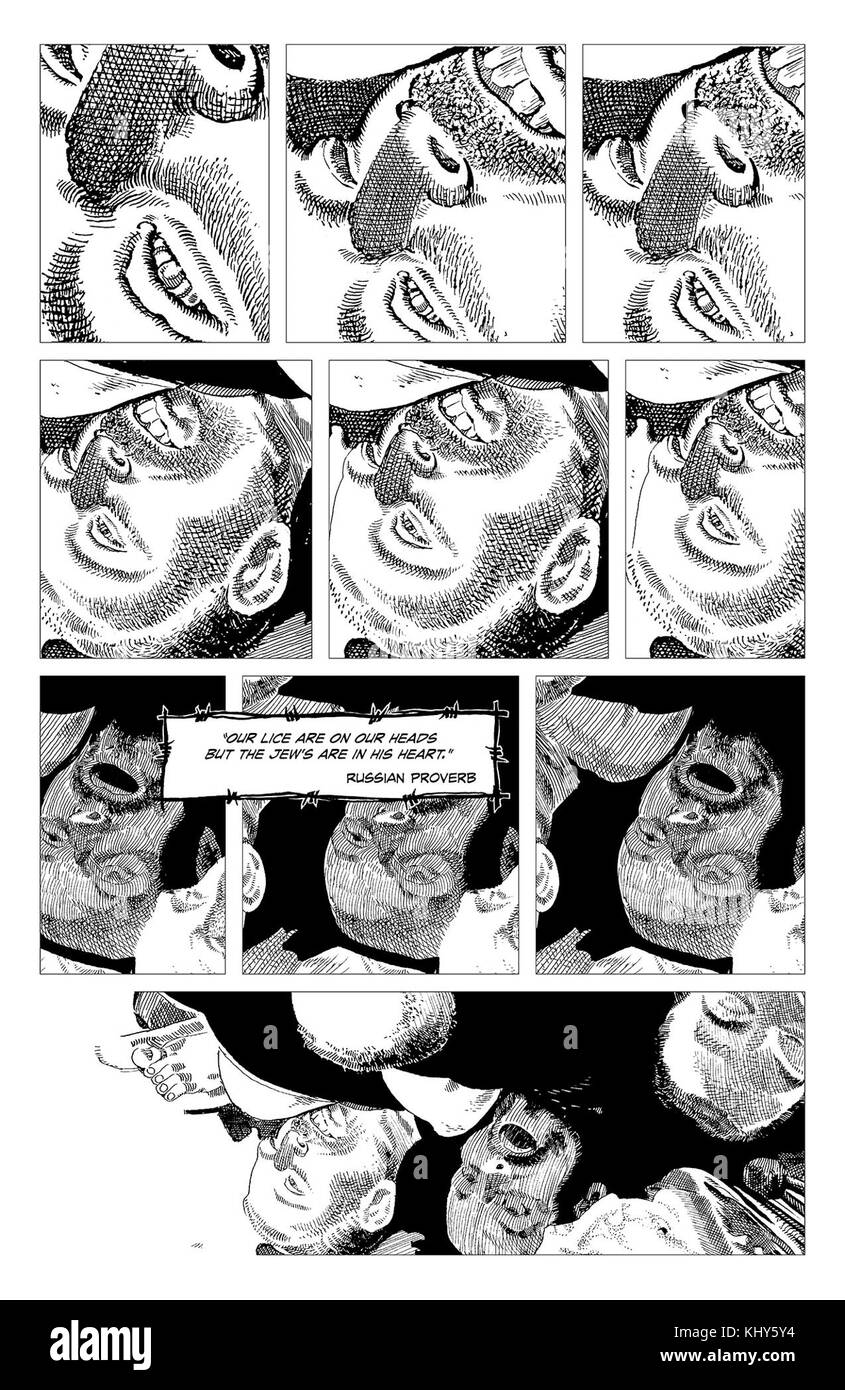 Dave Sim (2008) Judenhass 12. Stockfoto