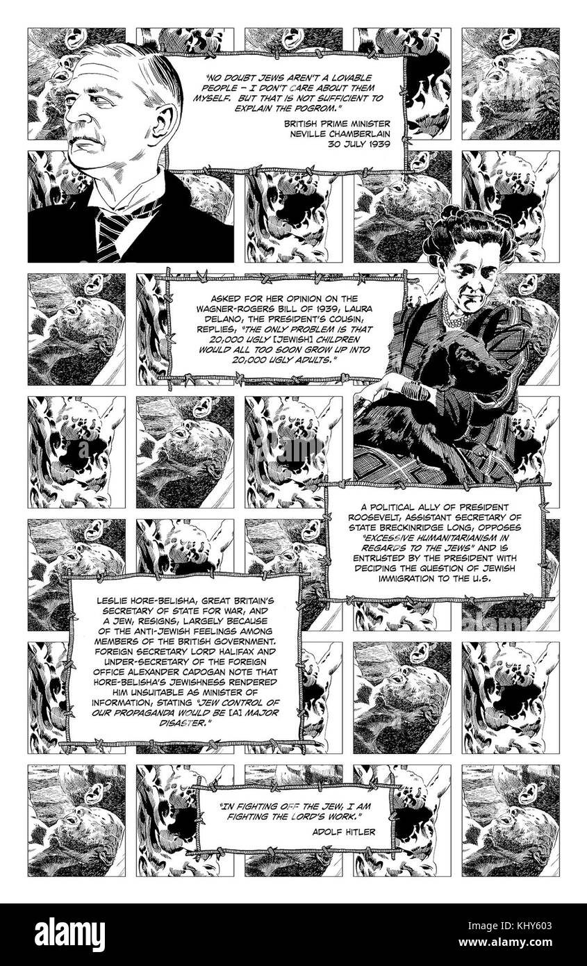 Dave Sim (2008) Judenhass 37 Stockfoto