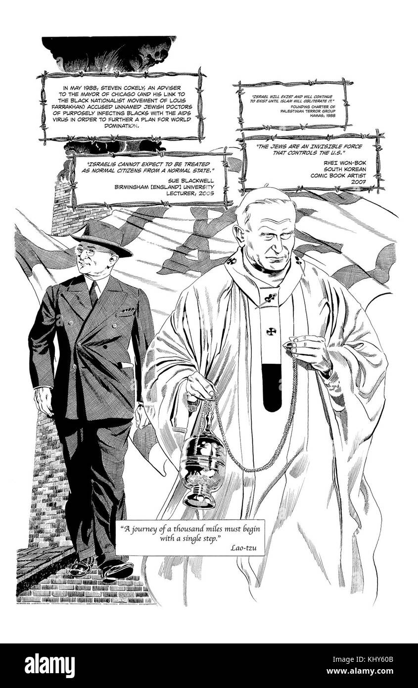 Dave Sim (2008) Judenhass 49 Stockfoto