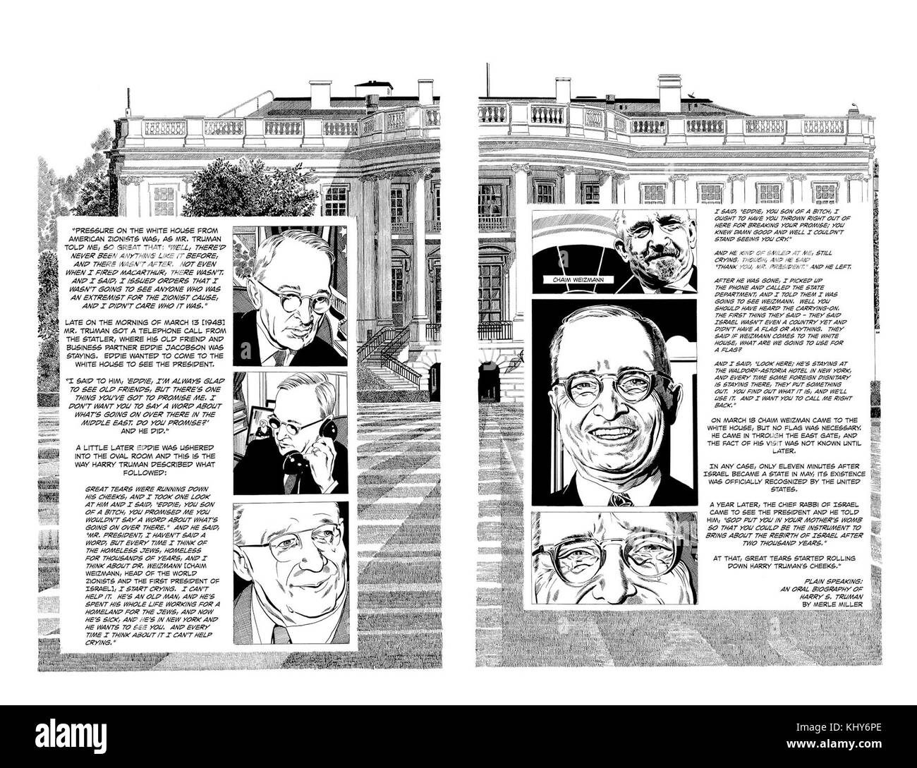 2008 veröffentlichte Dave SIM Judenhass 44-45, einen Graphic Novel, der den Holocaust und seine verheerenden Auswirkungen auf die jüdischen Gemeinden während des Zweiten Weltkriegs untersucht. Stockfoto