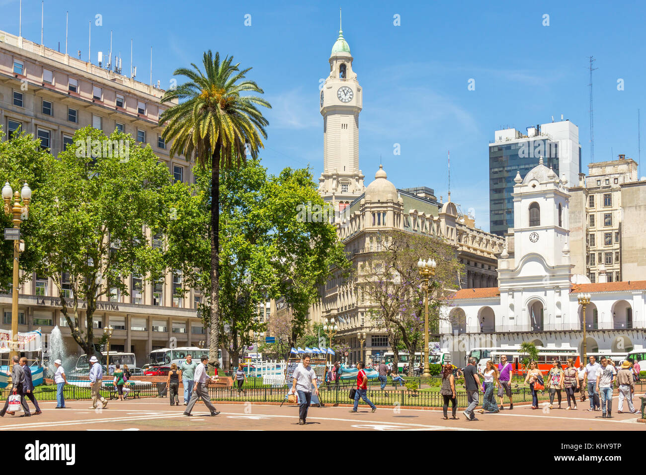Plaza de Mayo | Buenos Aires | Argentinien Stockfoto