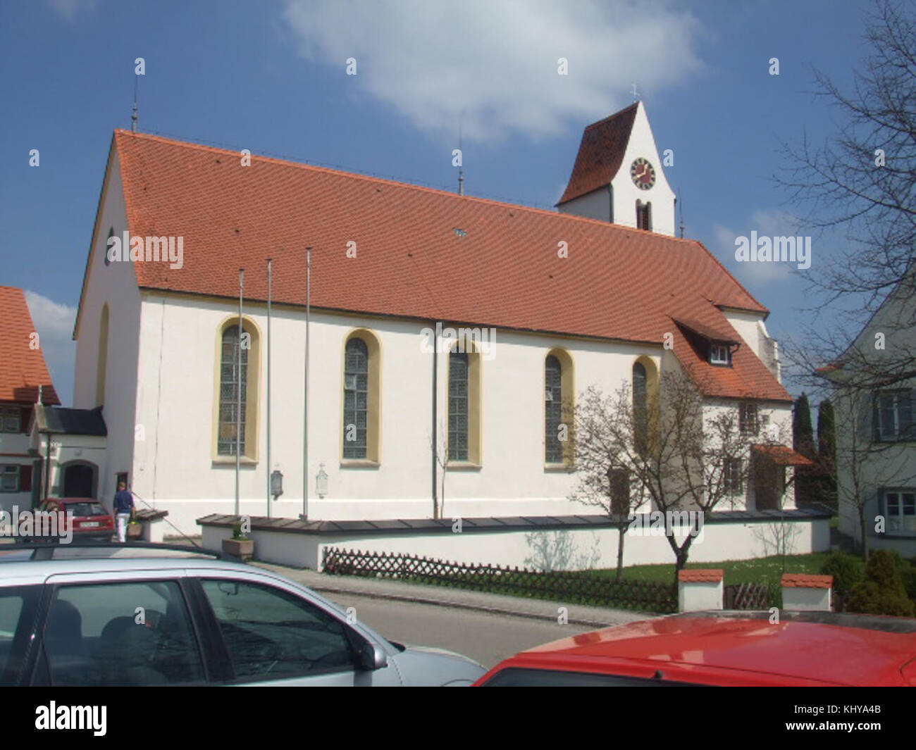 Hofs Pfarrkirche Stockfoto