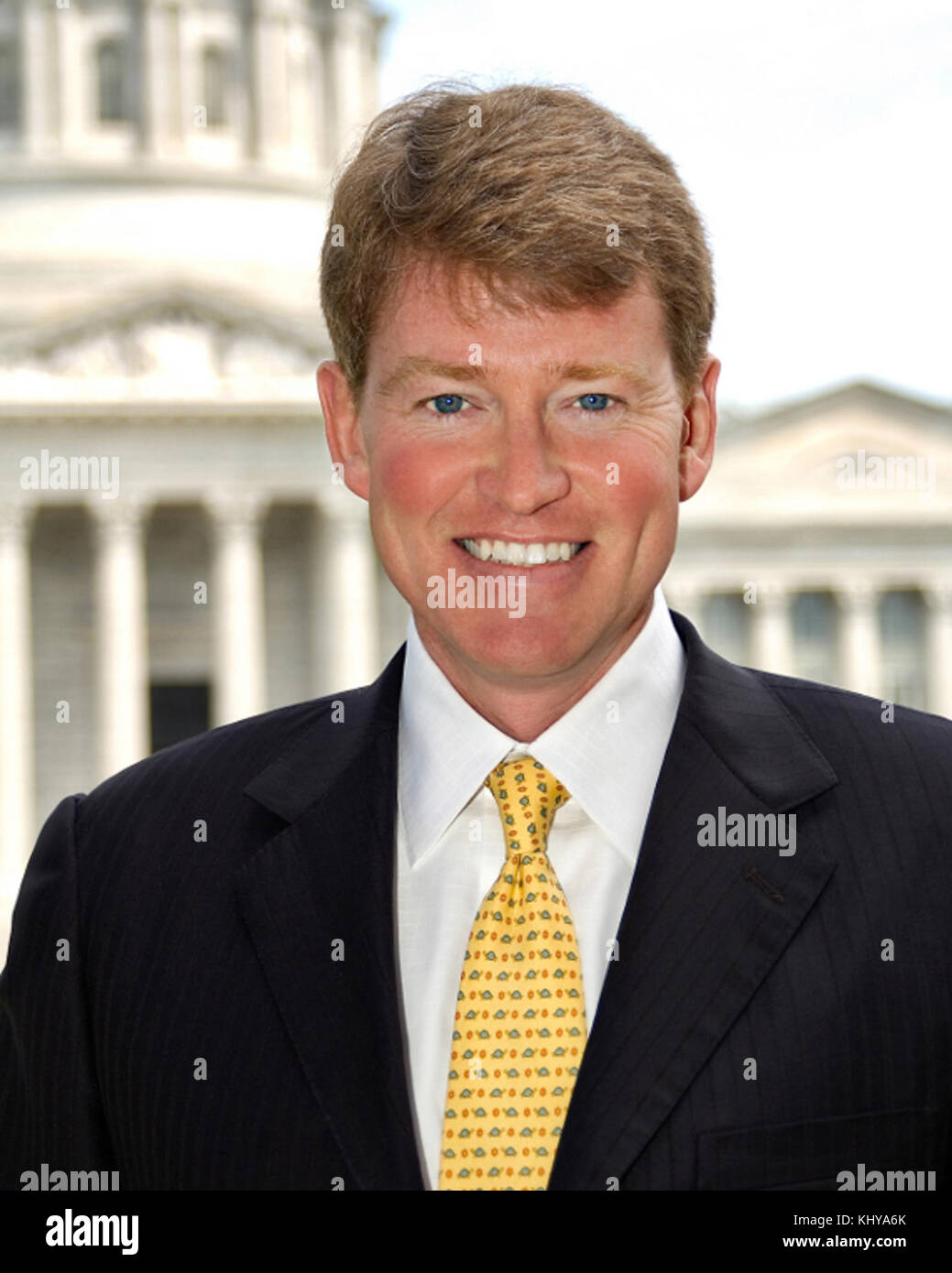 Chris Koster offizielles Portrait Stockfoto